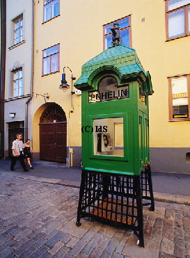 Alte Telefonzelle